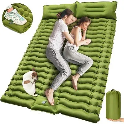 通常のキャンプベッドにはどのような種類のマットレスが付いていますか？